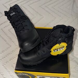 Original S.W.A.T. Black Tactical Boots 176301 Alpha Fury 6” Size 12